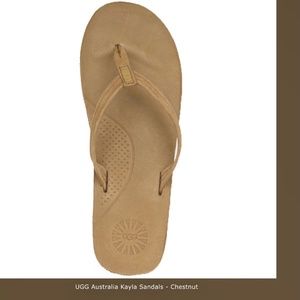 UGG Australia Kayla Sandals - Chestnut